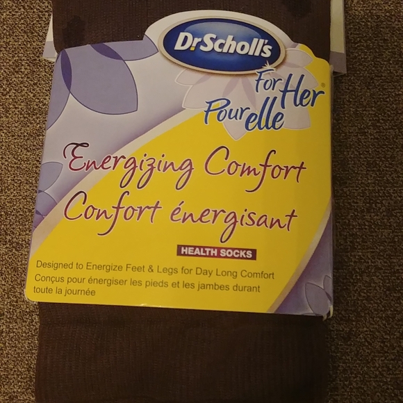 NWT SUPPORT KNEE HIGH, DR.SCHOLL'S Brown COLOR - Picture 2 of 6